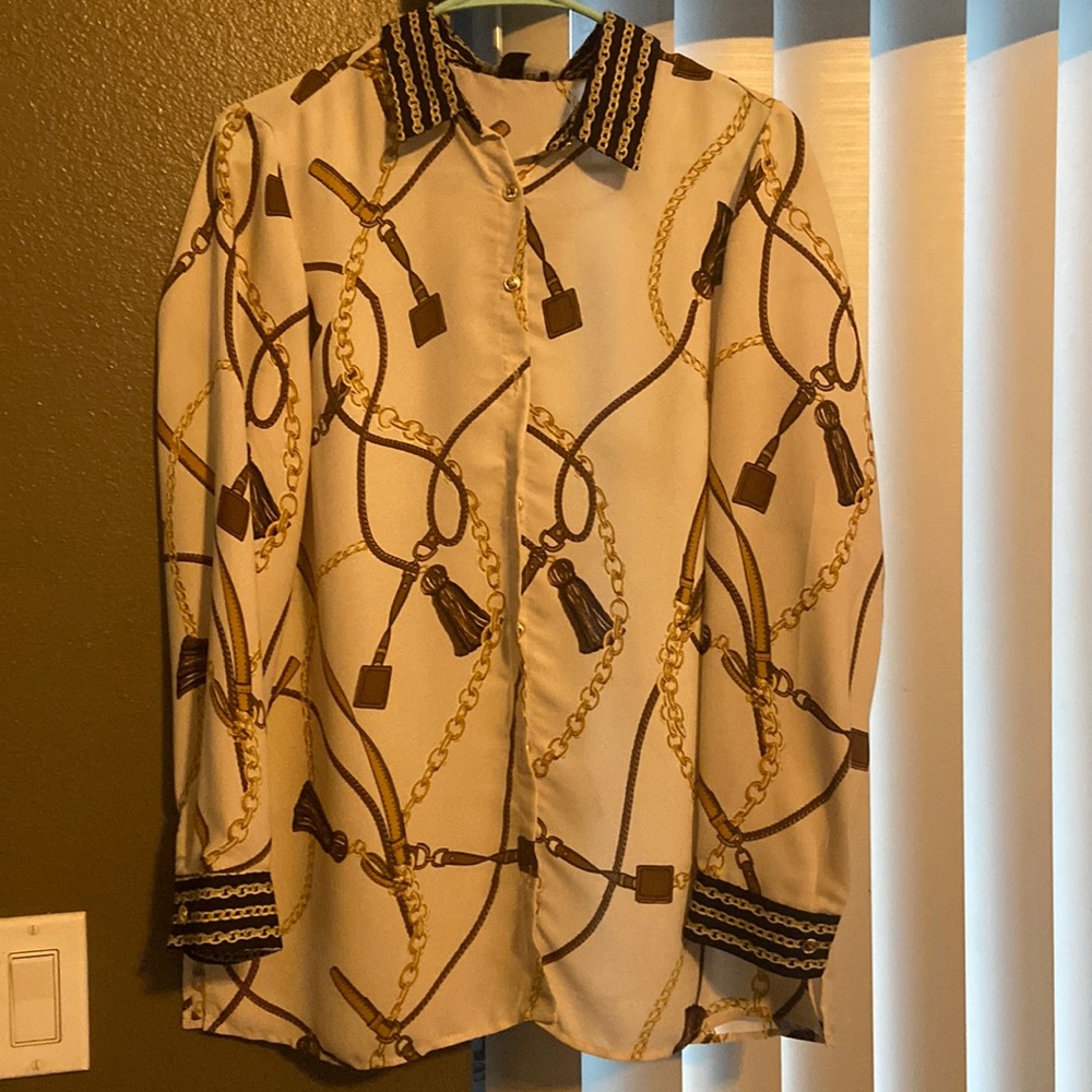 Size S Business Professional Work Blouse
